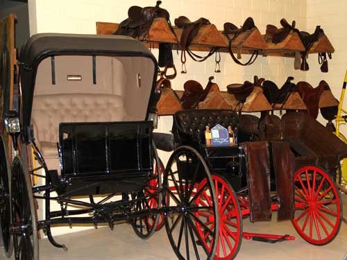 Barn tour - buggy & saddles